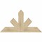 Ekena Millwork Saratoga Rough Sawn Timber Gable Bracket, Douglas Fir, 48"W x 26"H x 2"D x 6"F, 13/12 Pitch GBW048X26X0206SAR00RDF - alternate 1